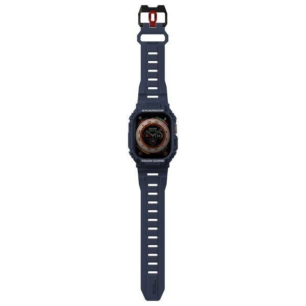 Каишка Skinarma Mecha 2in1 Apple Watch 49mm, тъмносиня