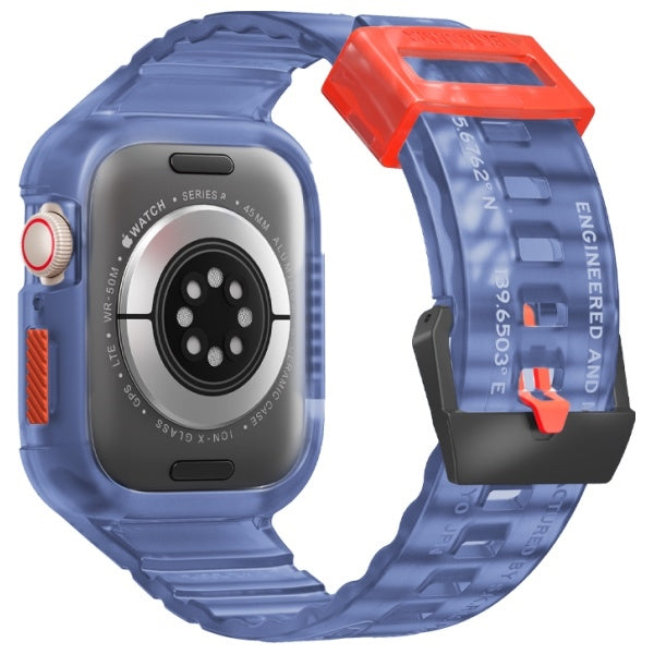 Каишка Skinarma Saido M1/M0 за Watch 45/M2, тъмносиня