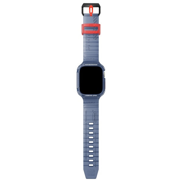 Каишка Skinarma Saido M1/M0 за Watch 45/M2, тъмносиня