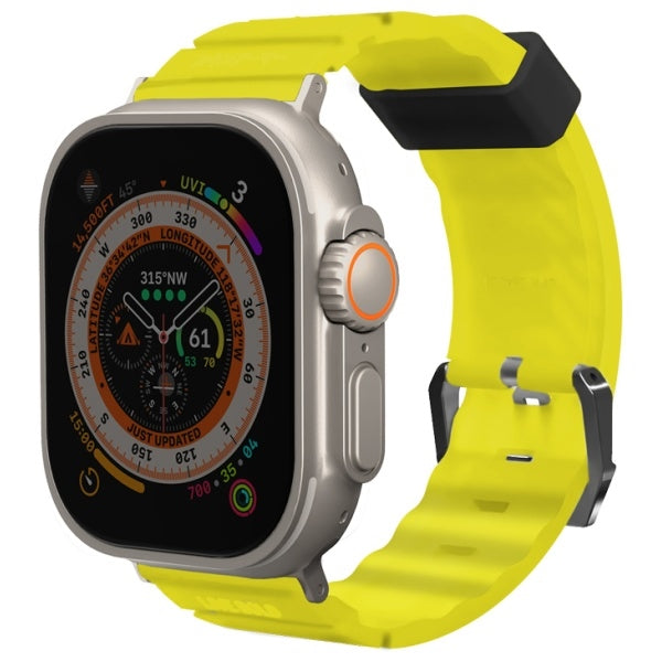 Каишка Skinarma Shokku Apple Watch 49/45/44mm, жълта