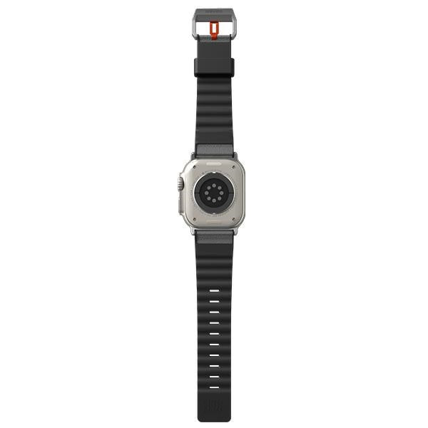 Каишка Skinarma Spunk Apple за Watch Ultra, зелена/pewter green