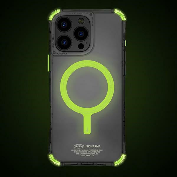 Калъф Skinarma Saido за iPhone 16 Pro Max 6.9" със магнитно зареждане, зелен