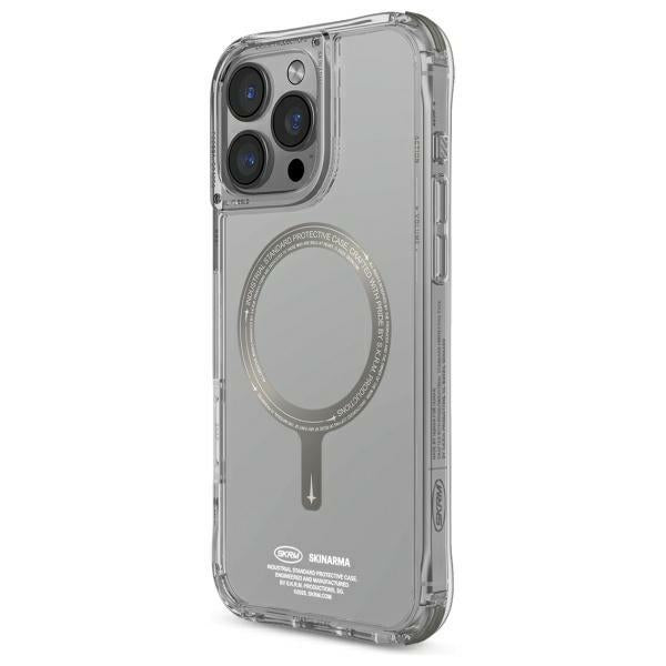 Калъф Skinarma Saido за iPhone 16 Pro Max 6.9" с магнитно зареждане, титаниев