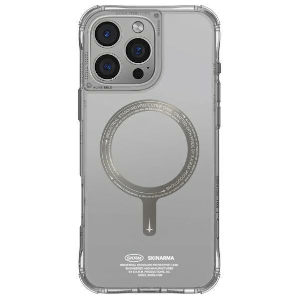 Калъф Skinarma Saido за iPhone 16 Pro Max 6.9" с магнитно зареждане, титаниев