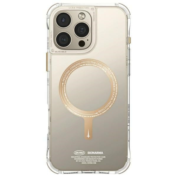 Калъф Skinarma Saido за iPhone 16 Pro Max 6.9" с магнитно зареждане, шампанския