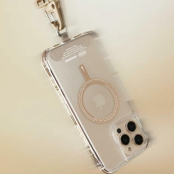 Калъф Skinarma Saido за iPhone 16 Pro Max 6.9" с магнитно зареждане, шампанския