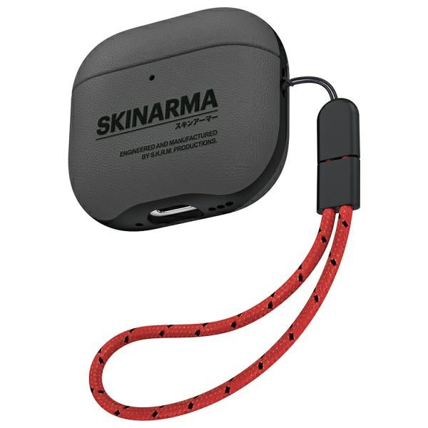 Силиконов калъф Skinarma Spunk за AirPods 4, петролно зелен