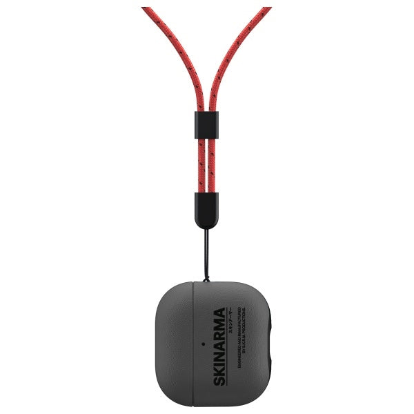 Силиконов калъф Skinarma Spunk за AirPods 4, петролно зелен