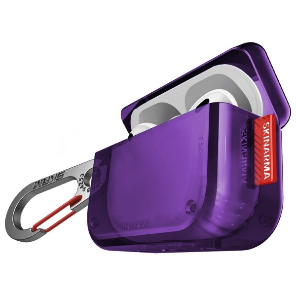 Калъф Skinarma Saido за AirPods Pro 2, лилав