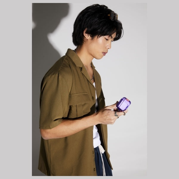 Калъф Skinarma Saido за AirPods Pro 2, лилав