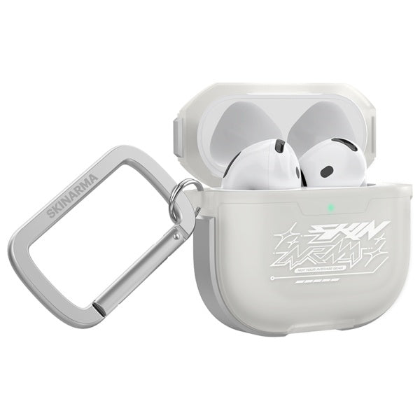 Калъф Skinarma Kinzoku за AirPods 4, frost