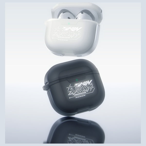 Калъф Skinarma Kinzoku за AirPods 4, frost