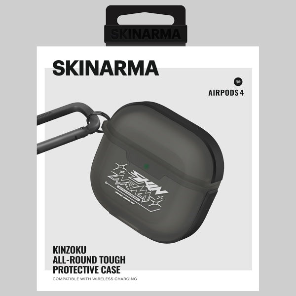Калъф Skinarma Kinzoku за AirPods 4, дим
