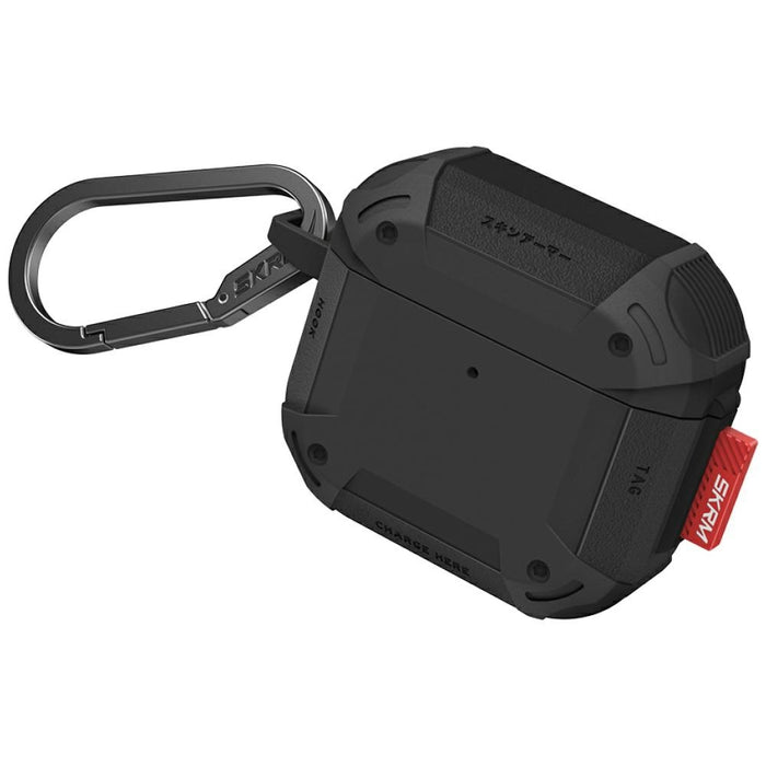 Калъф Skinarma Mecha CE за AirPods 4, черен