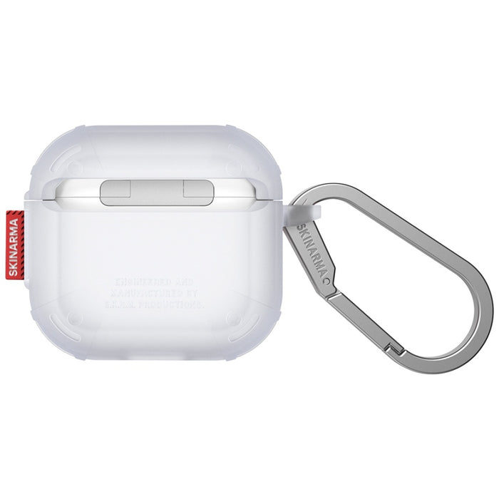 Калъф Skinarma Mecha CE за AirPods 4, frost