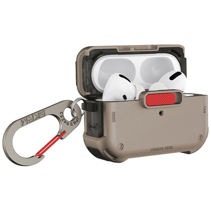 Калъф Skinarma Mecha за AirPods Pro 2, шампански