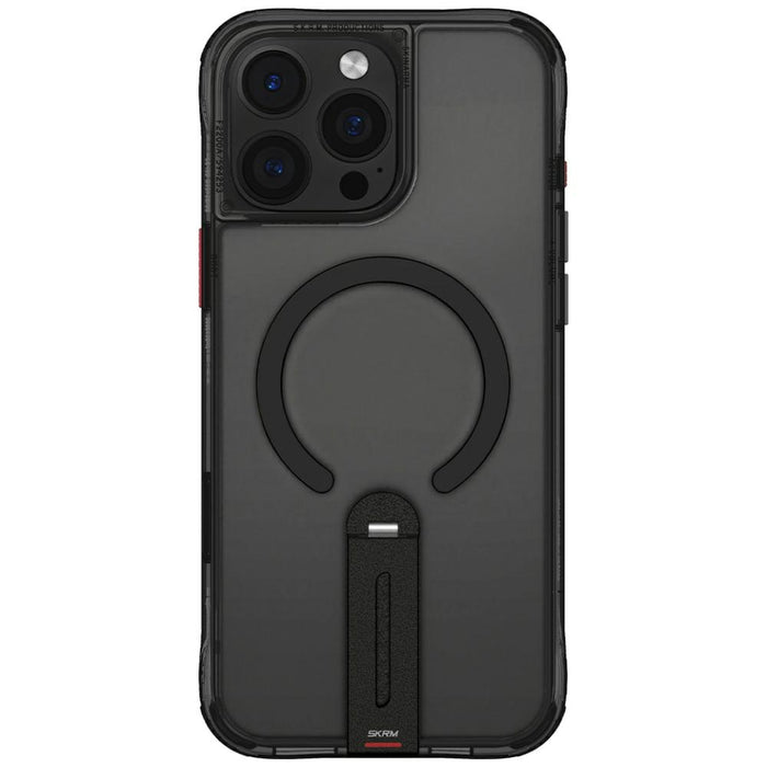 Калъф Skinarma Helix Magnetic Charging 360 Rotating Stand за iPhone 16 Pro Max, черен