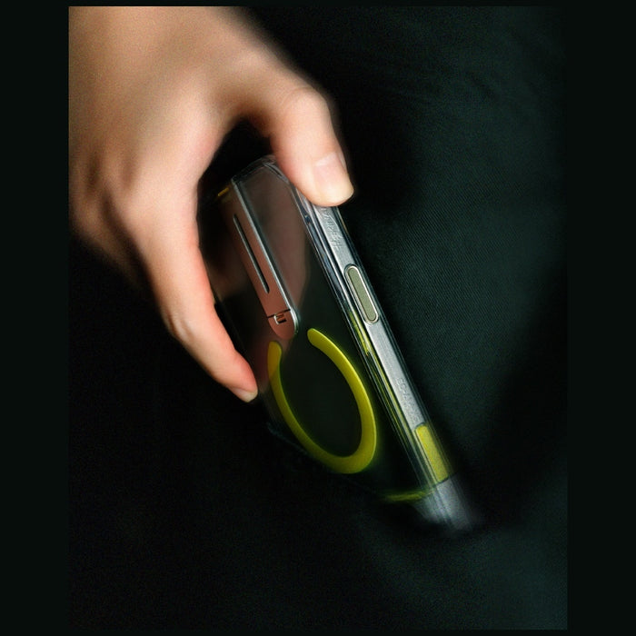 Калъф Skinarma Helix Magnetic Charging 360 Rotating Stand за iPhone 16 Pro Max, черен