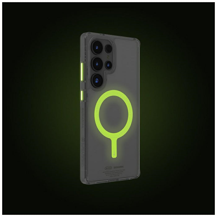 Калъф Skinarma Saido MagSafe за Samsung Galaxy S25 Ultra, niteglow