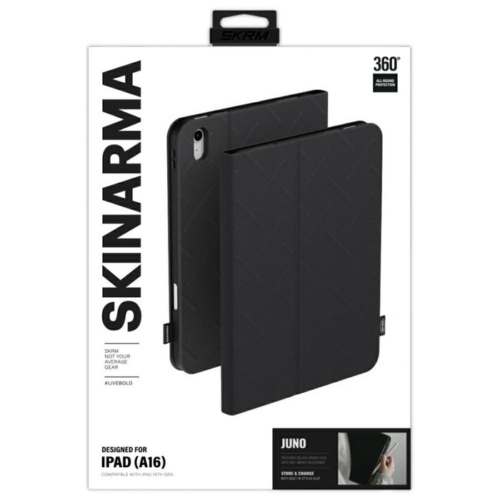Калъф Skinarma Juno за iPad 11" A16 (2025) / iPad 10.9" 10 gen. (2022), черен