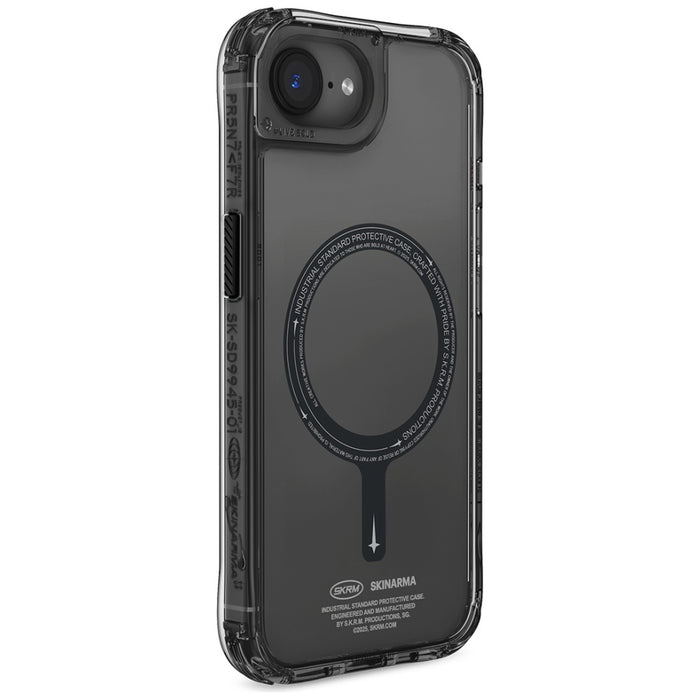 Калъф Skinarma Saido MagSafe за iPhone 16e / 17e, черен