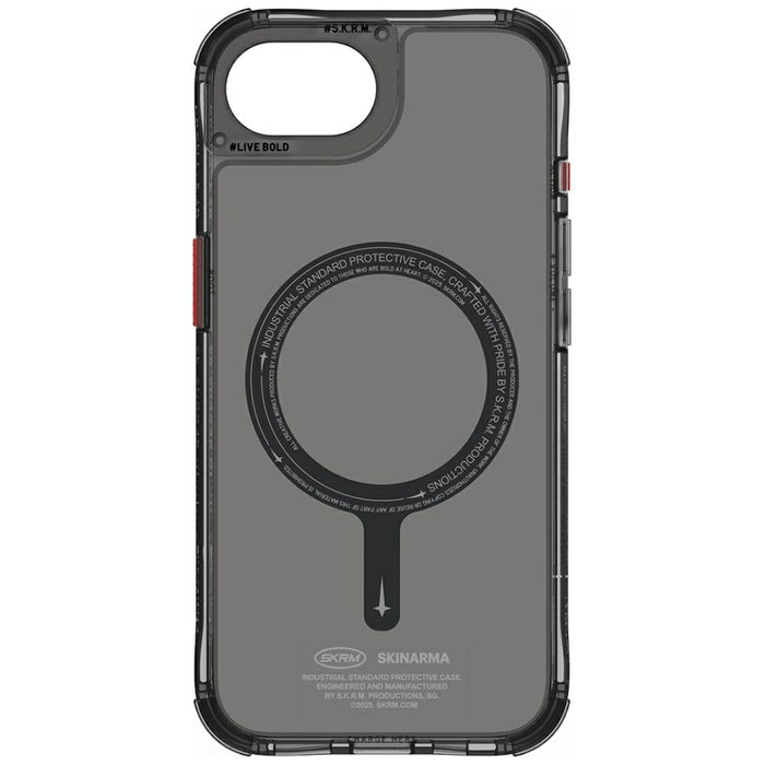 Калъф Skinarma Saido MagSafe за iPhone 16e / 17e, черен