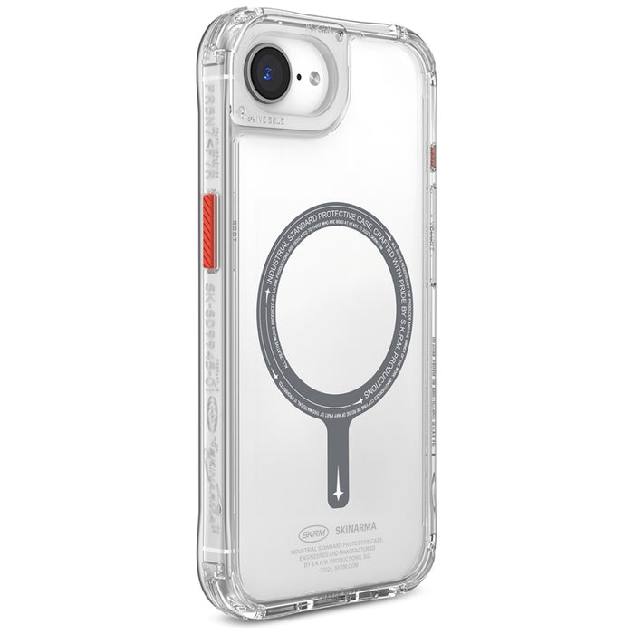 Калъф Skinarma Saido MagSafe за iPhone 16e / 17e, прозрачен