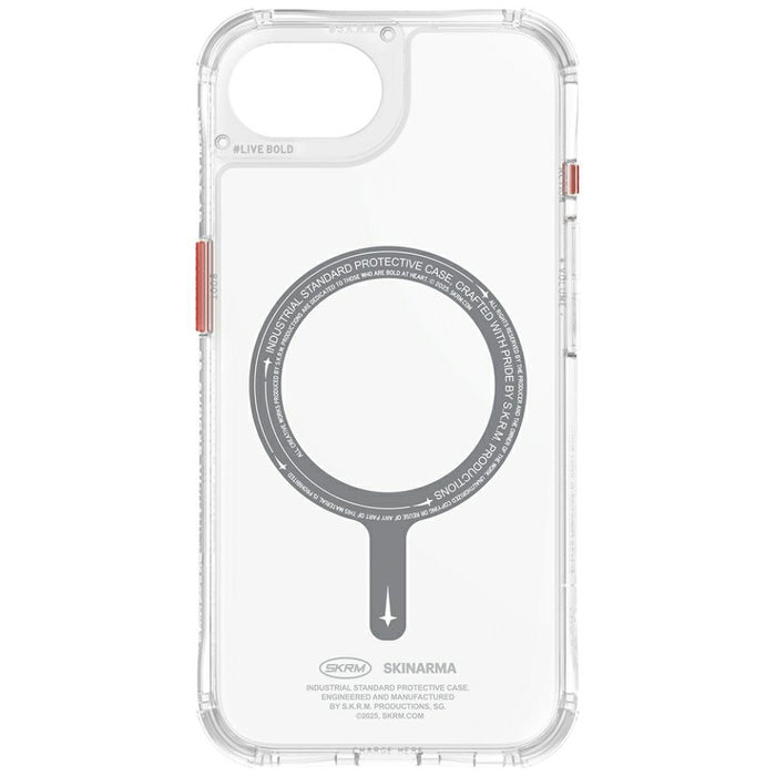 Калъф Skinarma Saido MagSafe за iPhone 16e / 17e, прозрачен