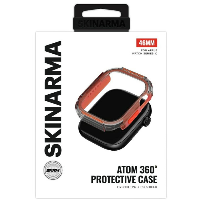 Калъф Skinarma Atom за Watch, цвят сиена