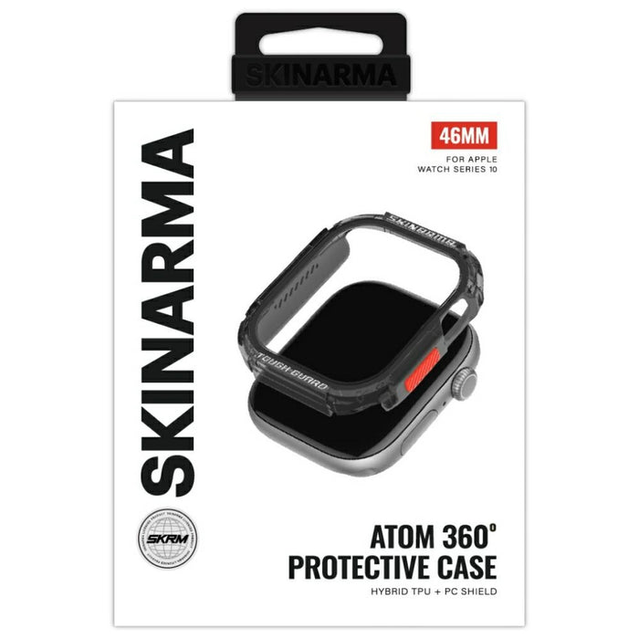 Калъф Skinarma Atom за Smartwatch, дымен