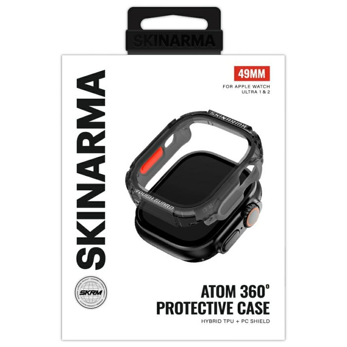 Калъф Skinarma Atom за Smartwatch, дымен