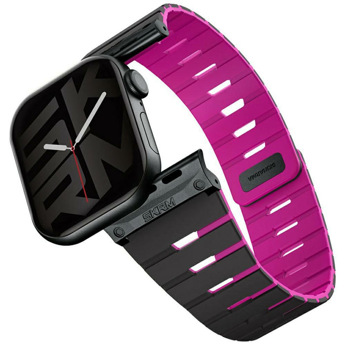 Каишка Skinarma Gemini за Apple Watch 42/41/40, midnight