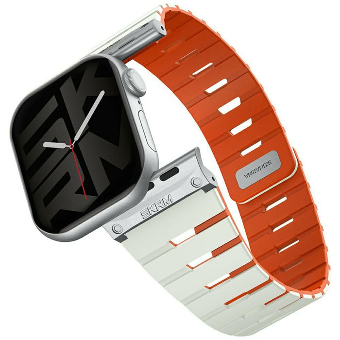 Каишка Skinarma Gemini за Apple Watch 42/41/40 mm, светломента