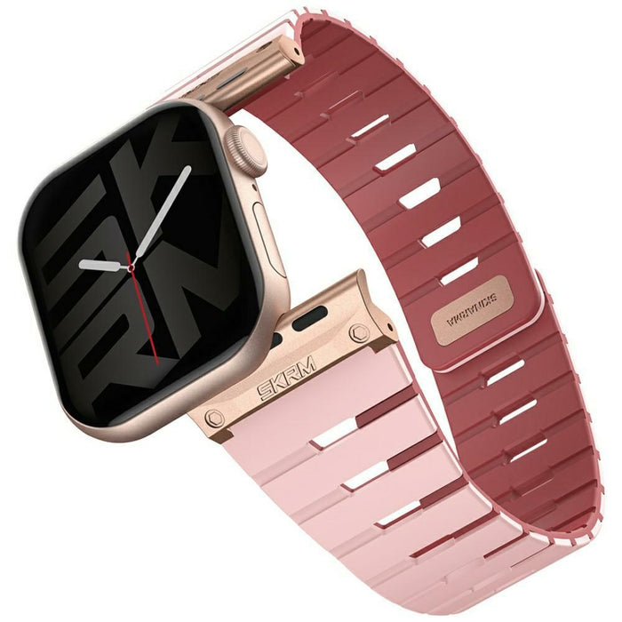 Каишка Skinarma Gemini за Apple Watch 42/41/40 мм, розова