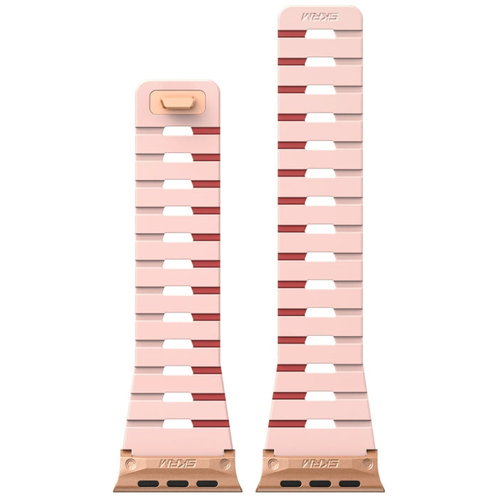 Каишка Skinarma Gemini за Apple Watch 42/41/40 мм, розова
