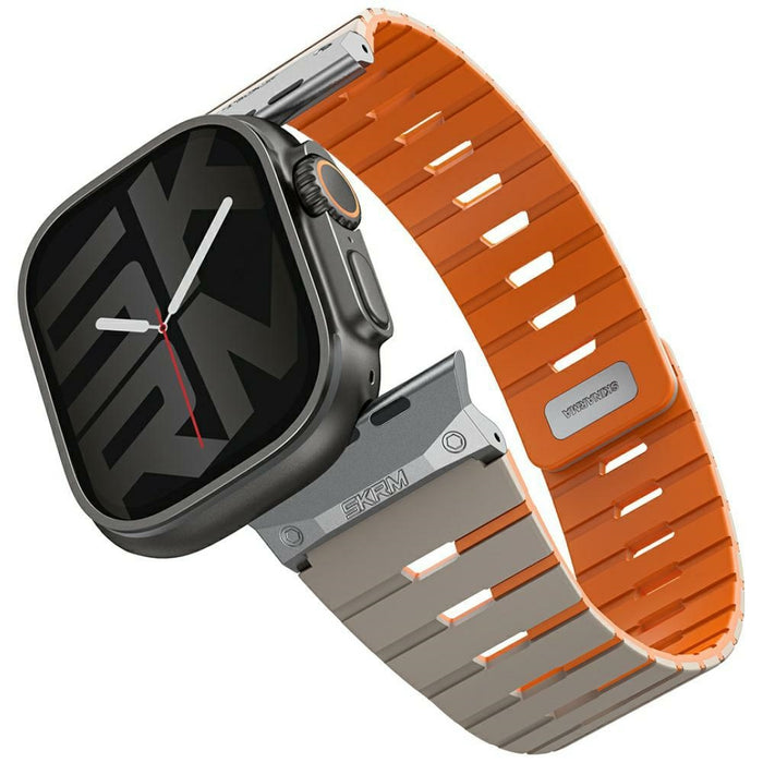 Каишка Skinarma Gemini за Apple Watch 49/46/45/44 mm, сива