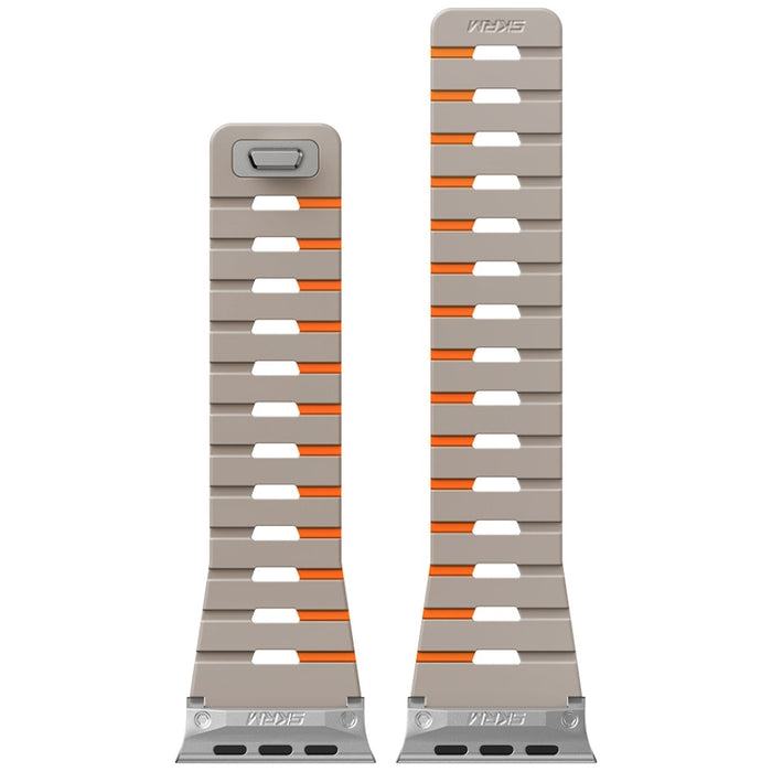 Каишка Skinarma Gemini за Apple Watch 49/46/45/44 mm, сива