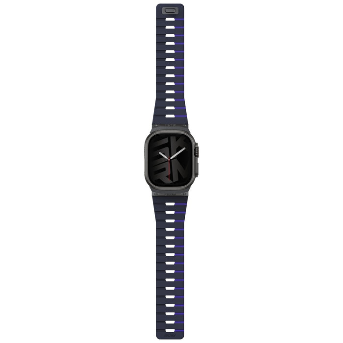 Каишка Skinarma Gemini за Apple Watch 49/46/45/44 mm, тъмносиня