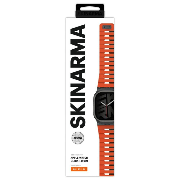 Каишка Skinarma Gemini за Apple Watch 49/46/45/44 mm, оранжева