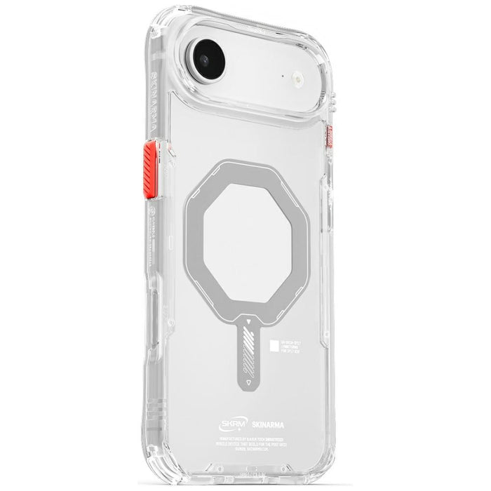 Калъф Skinarma Saido със магнитно зареждане за iPhone Air, прозрачен