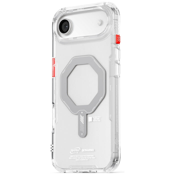 Калъф Skinarma Saido със магнитно зареждане за iPhone Air, прозрачен
