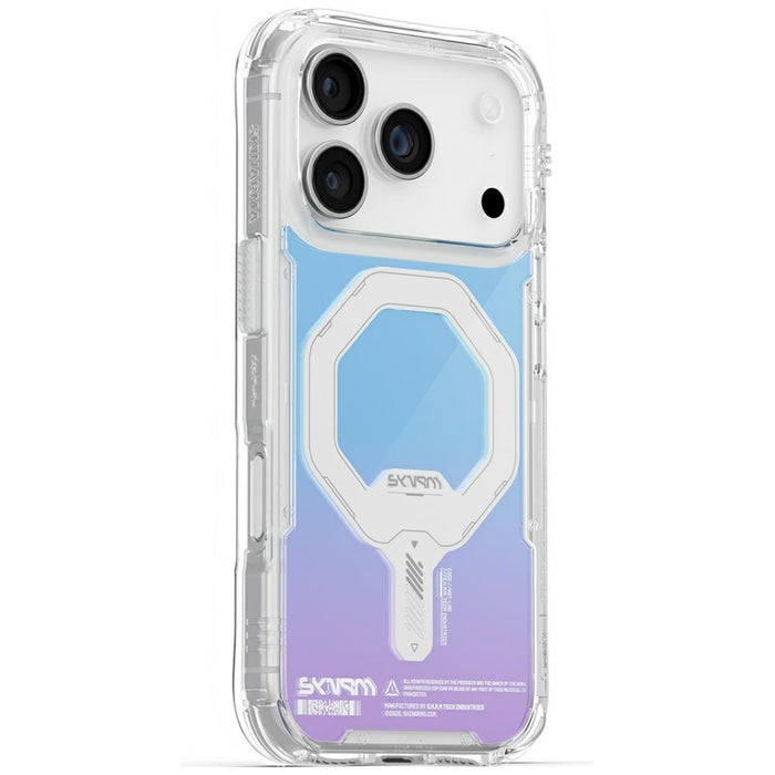 Калъф Skinarma Myst Magnetic Charging hologram за iPhone 17 Pro