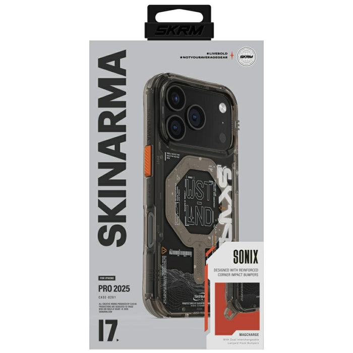 Калъф Skinarma Sonix Magnetic Charging за iPhone 17 Pro, stone