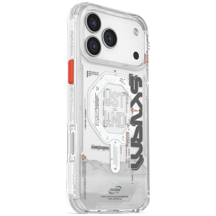 Калъф Skinarma Sonix Magnetic Charging за iPhone 17 Pro Max, прозрачен