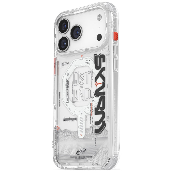 Калъф Skinarma Sonix Magnetic Charging за iPhone 17 Pro Max, прозрачен