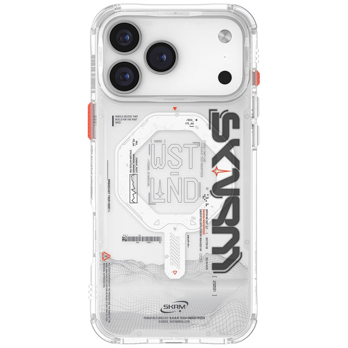 Калъф Skinarma Sonix Magnetic Charging за iPhone 17 Pro Max, прозрачен