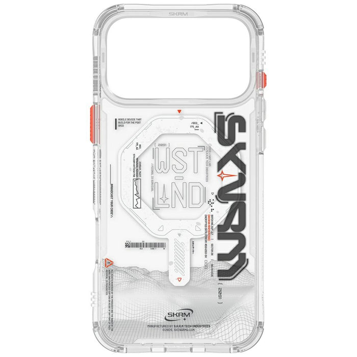 Калъф Skinarma Sonix Magnetic Charging за iPhone 17 Pro Max, прозрачен