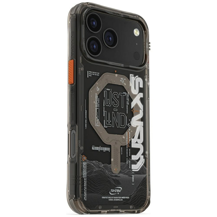 Калъф Skinarma Sonix Magnetic Charging за iPhone 17 Pro Max, stone