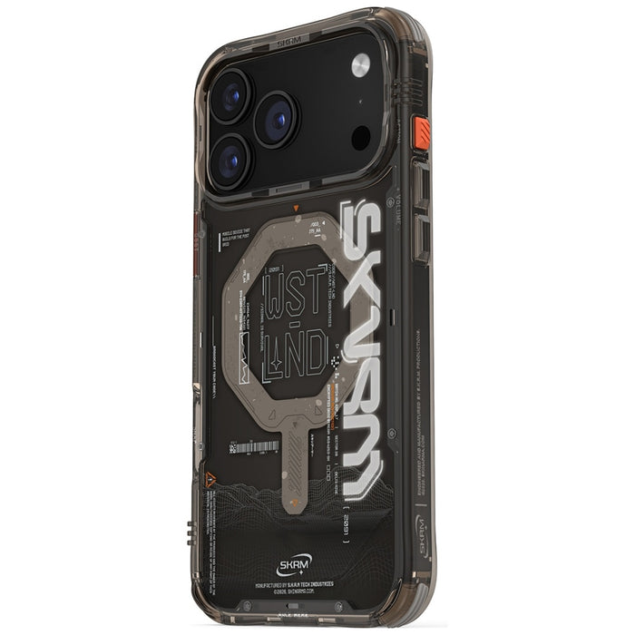 Калъф Skinarma Sonix Magnetic Charging за iPhone 17 Pro Max, stone