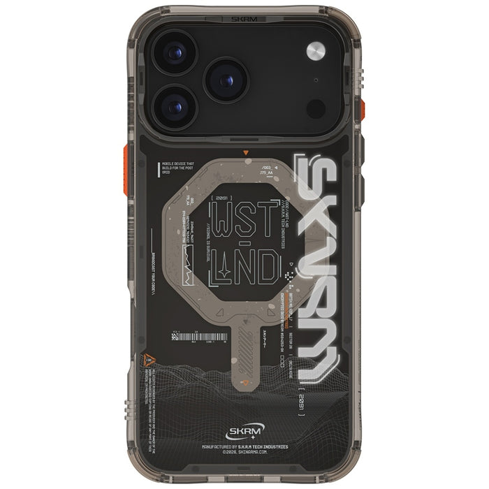 Калъф Skinarma Sonix Magnetic Charging за iPhone 17 Pro Max, stone